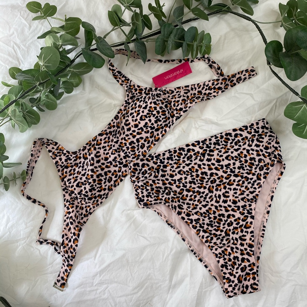 Xhilaration Leopard Print bikini
